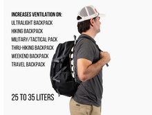 Load image into Gallery viewer, Ultralight Backpack Ventilation Frame