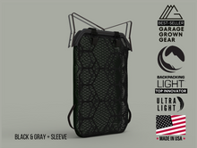 Load image into Gallery viewer, Ultralight Backpack Ventilation Frame & Sleeve - Two-Tone Limited Edition