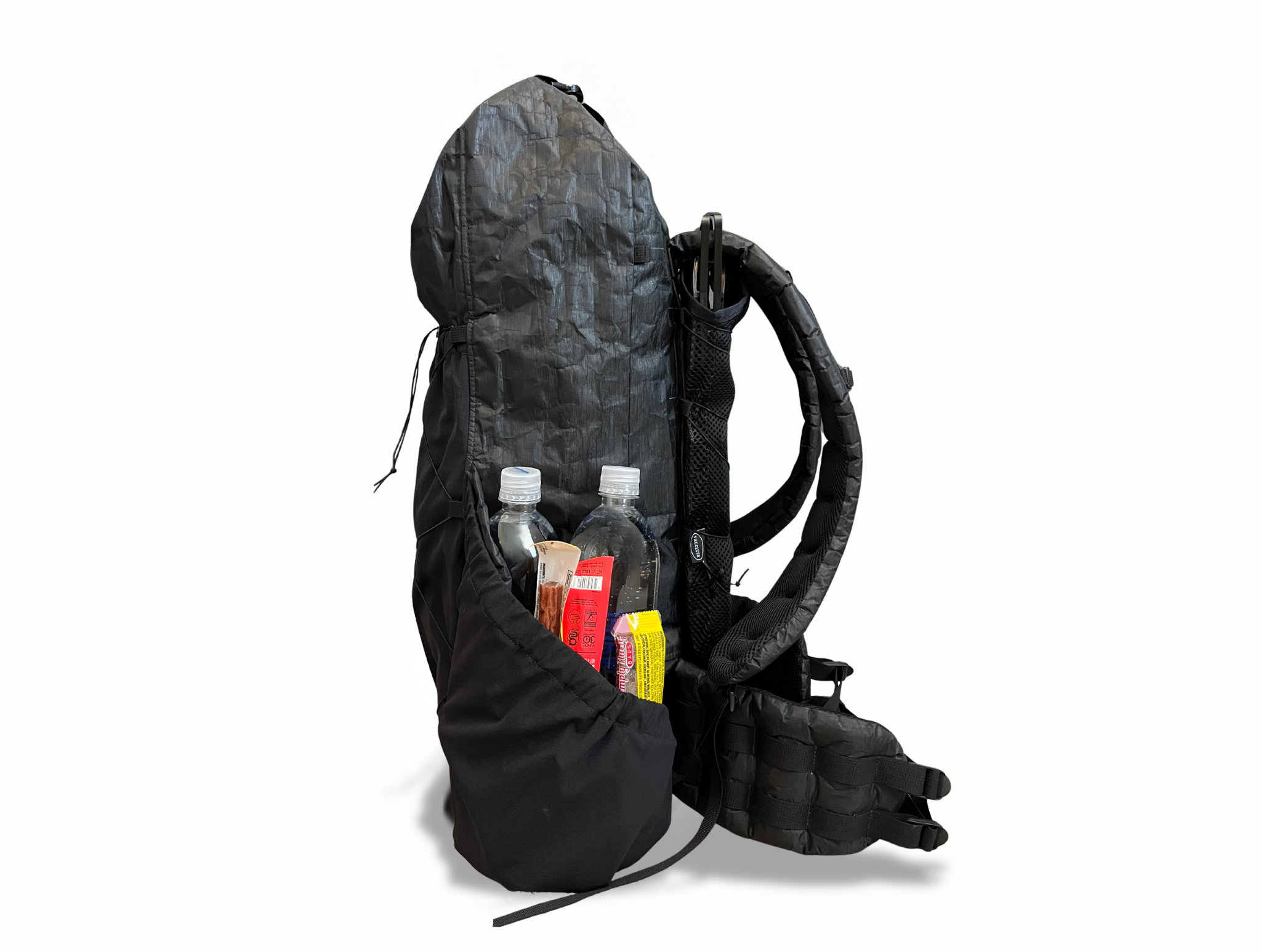 Dyneema Ultralight Framed 38L Backpack - External Frame Vaucluse Backpack Ventilation Gear Dyneema Ultralight Framed 38L Backpack - External Frame Vaucluse Backpack Ventilation Gear
