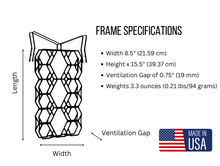 Load image into Gallery viewer, Ultralight Backpack Ventilation Frame & Sleeve