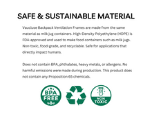 Load image into Gallery viewer, Ultralight Backpack Ventilation Frame & Sleeve