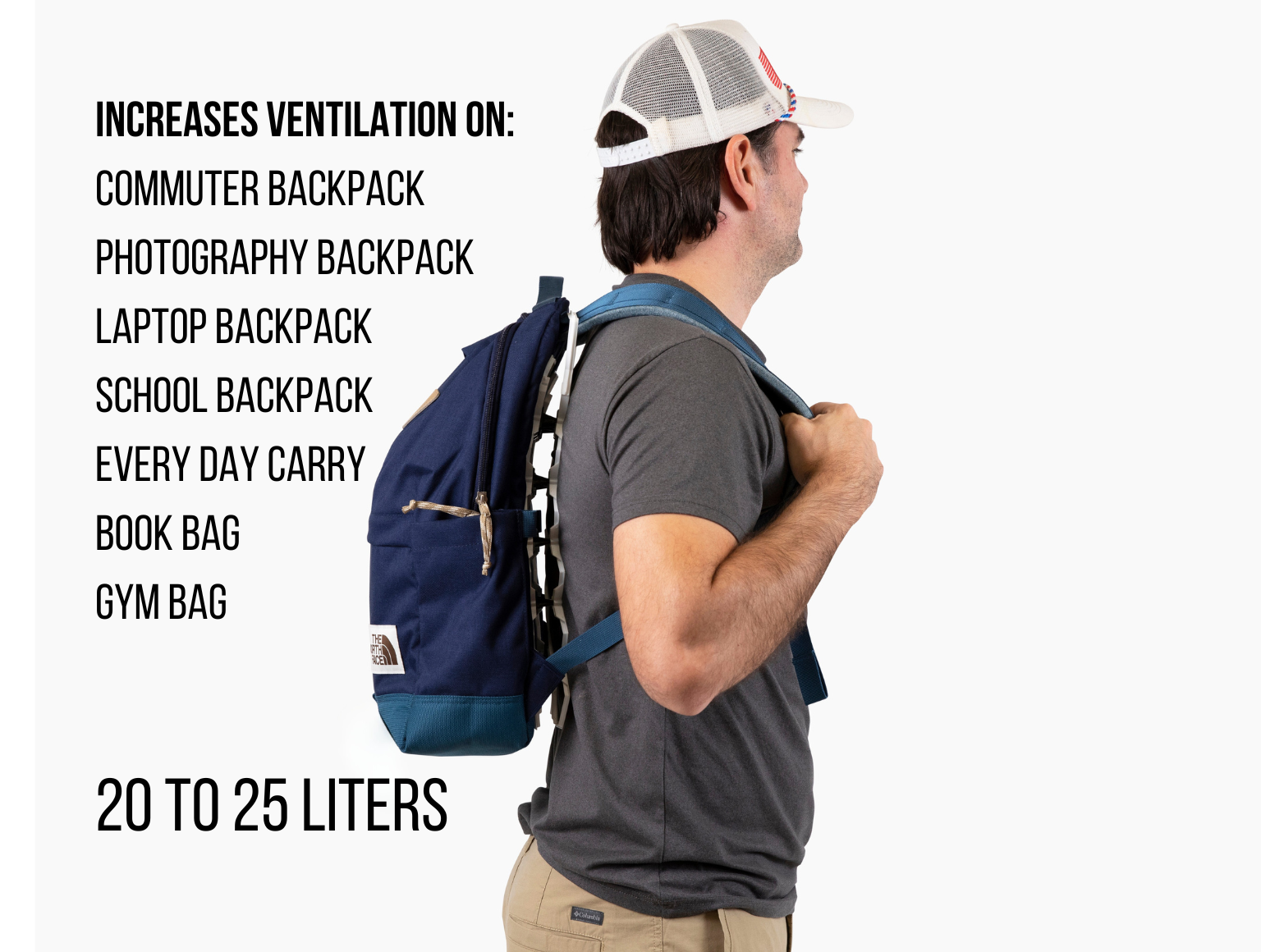 Vaucluse Ultralight Ventilation Backpack Frame - Increase Vaucluse Ultralight Ventilation Backpack Frame - Increase