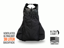 Load image into Gallery viewer, 38L Dyneema Pack with Ventilation Frame
