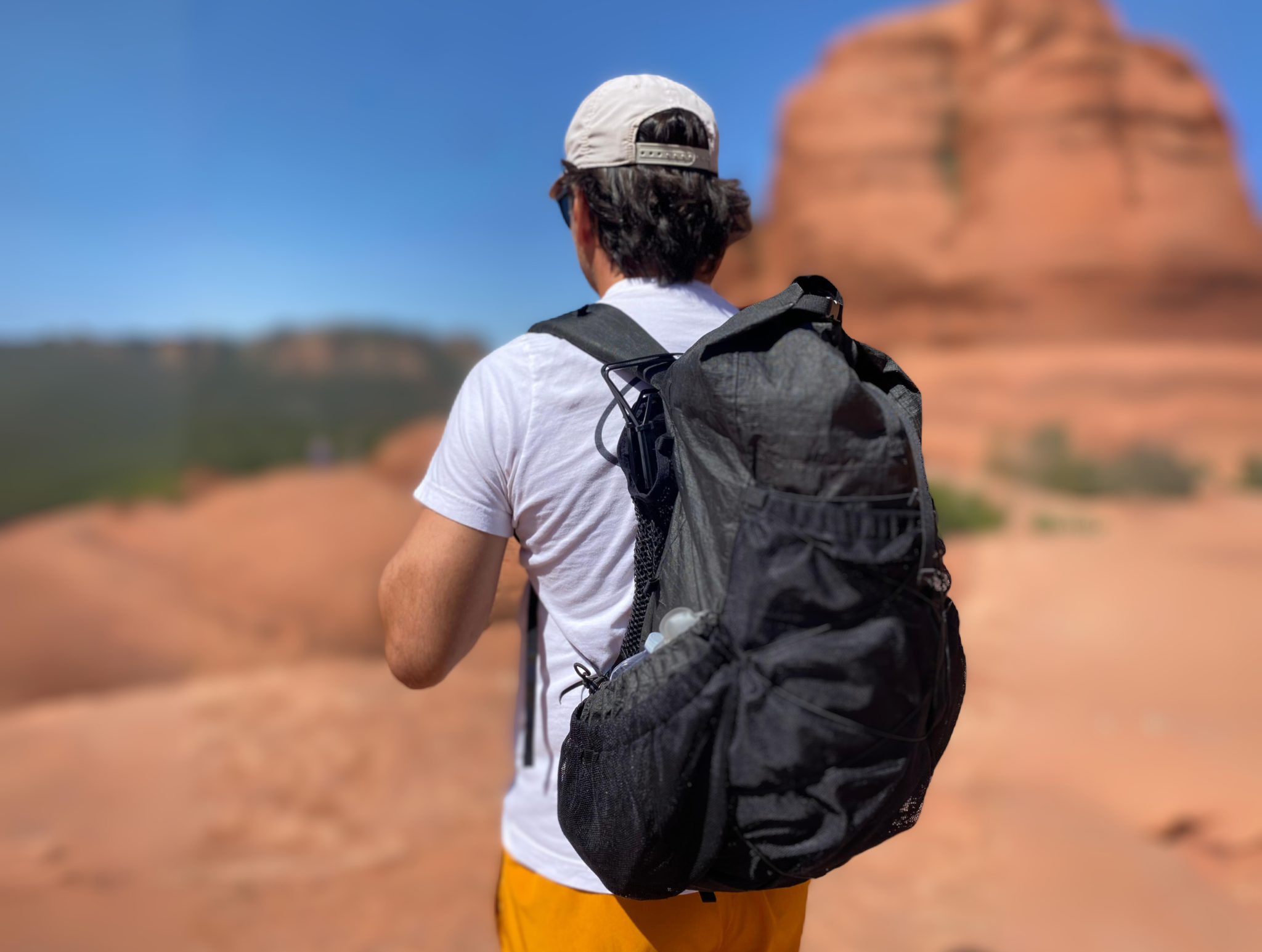 Dyneema Ultralight Framed 38L Backpack - External Frame Vaucluse Backpack Ventilation Gear Dyneema Ultralight Framed 38L Backpack - External Frame Vaucluse Backpack Ventilation Gear