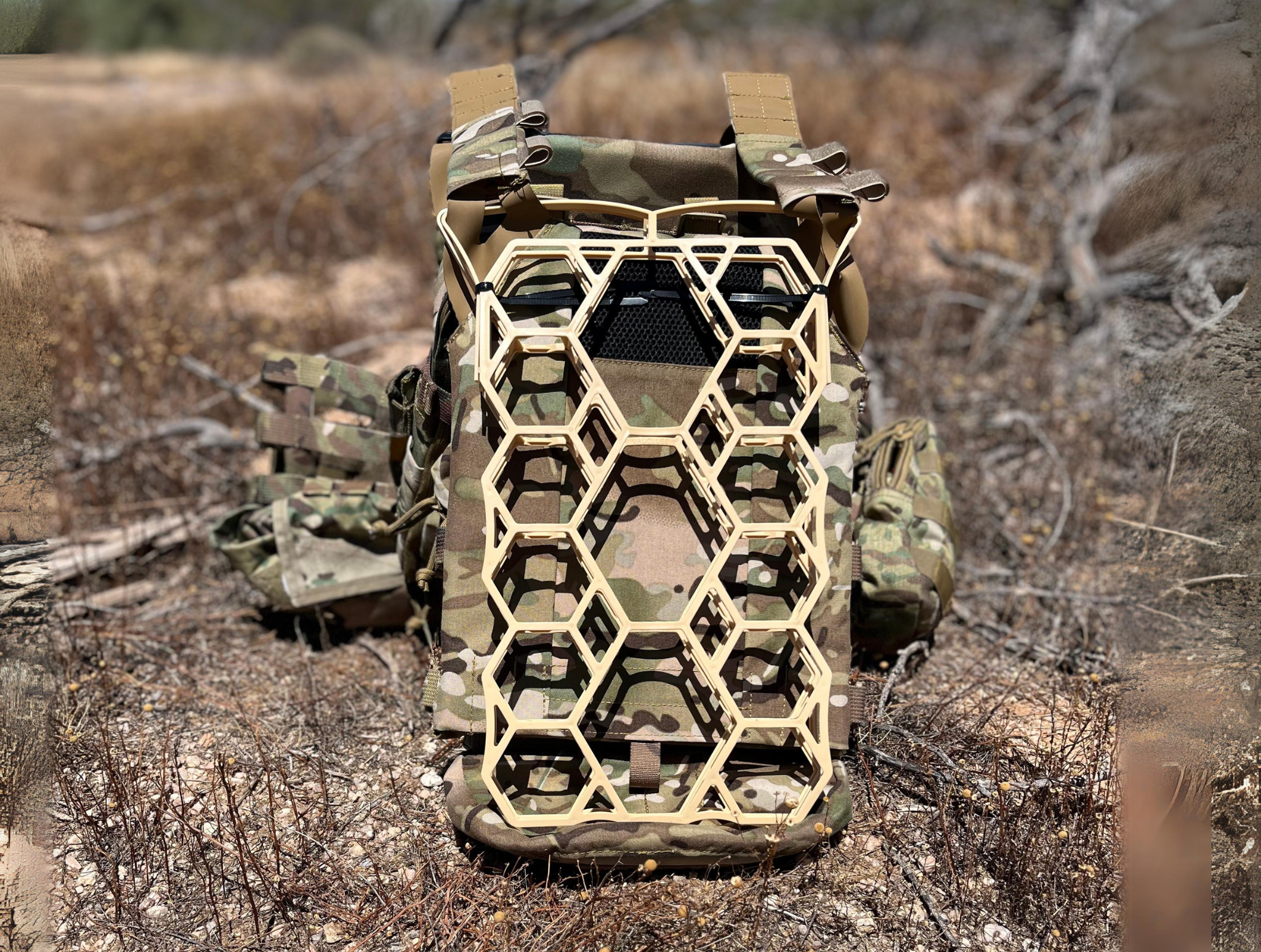 Plate Carrier Body Vest Ventilation Frame