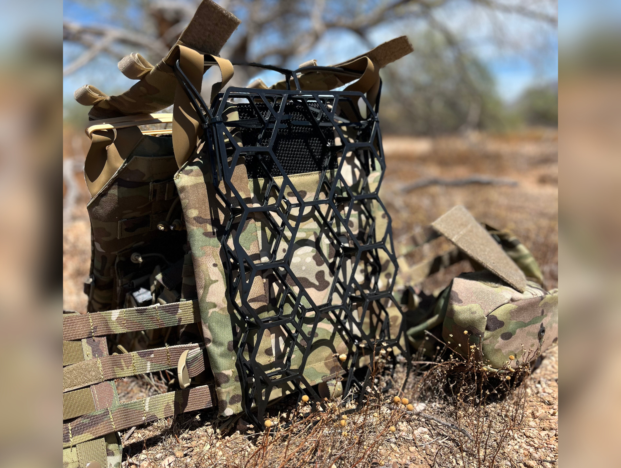 Plate Carrier Body Vest Ventilation Frame