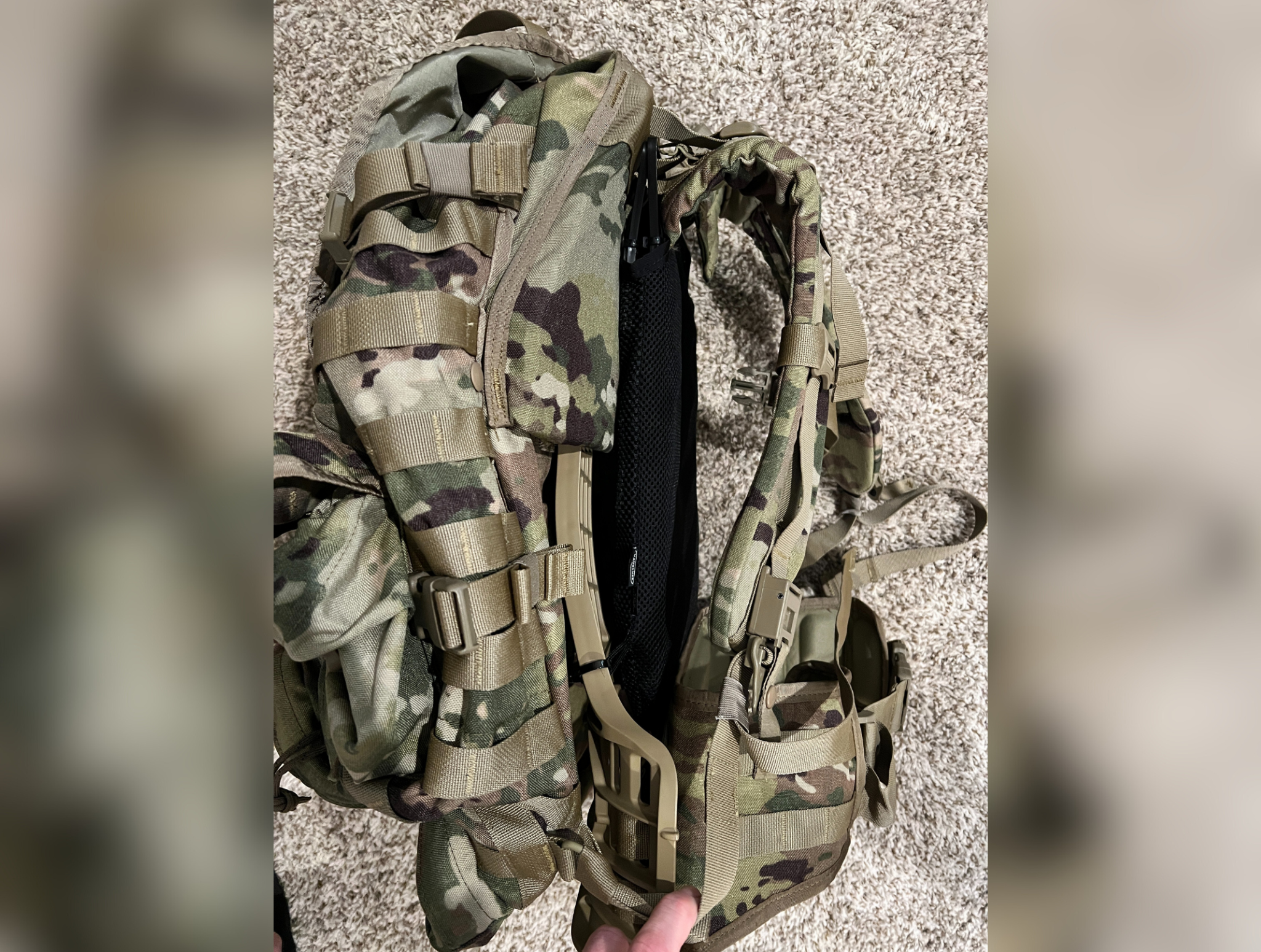 Military Ruck Ultralight Ventilation Frame & Sleeve