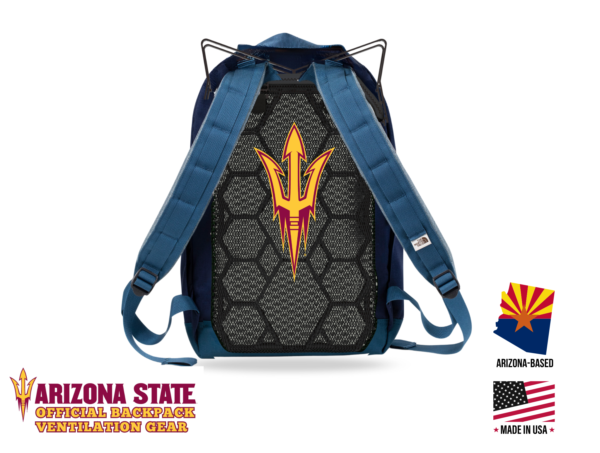 Arizona State University Backpack Ventilation Frame & Sleeve