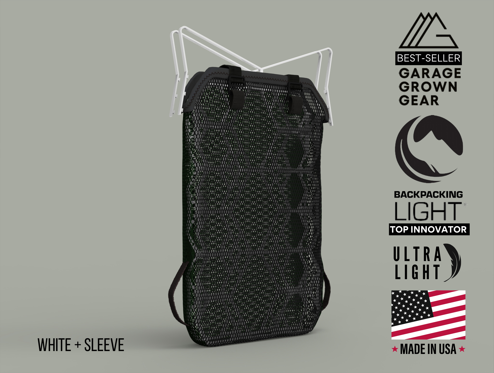 Ultralight Ventilation Backpack Frame by Vaucluse Gear Ultralight Ventilation Backpack Frame by Vaucluse Gear