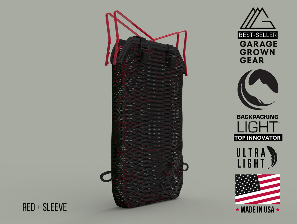 Buy in Bulk - Ultralight Ventilation Backpack Frame & Mesh Sleeve