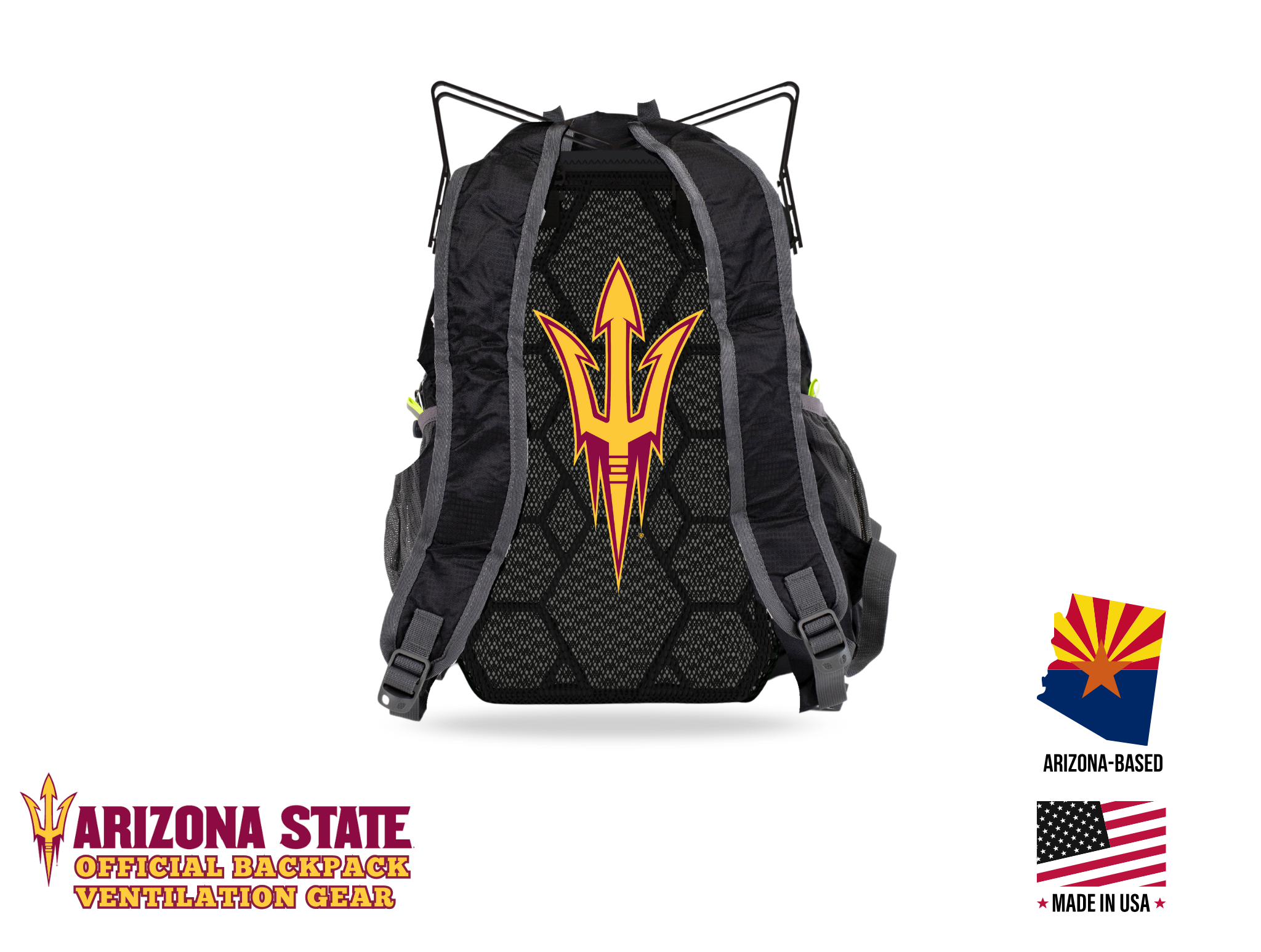 Arizona State University Backpack Ventilation Frame & Sleeve