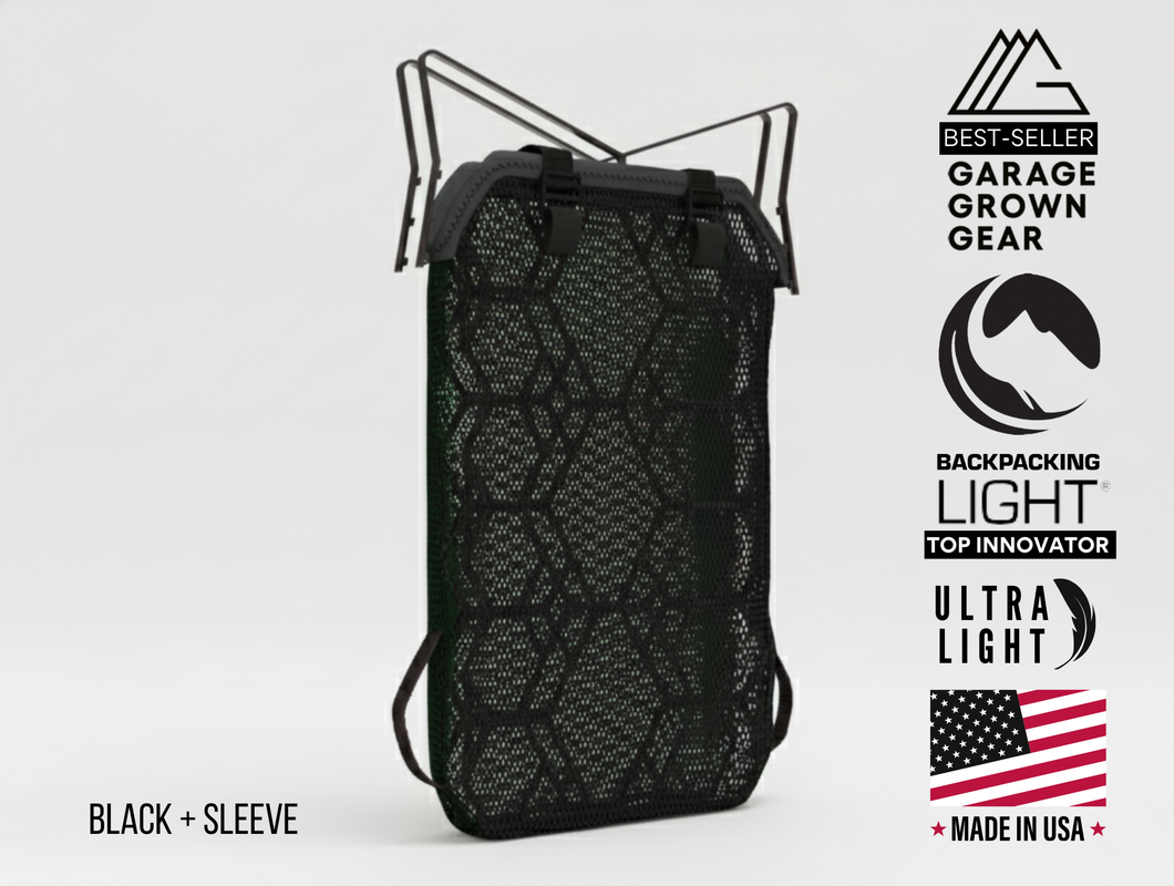 Ultralight Backpack Ventilation Frame & Sleeve