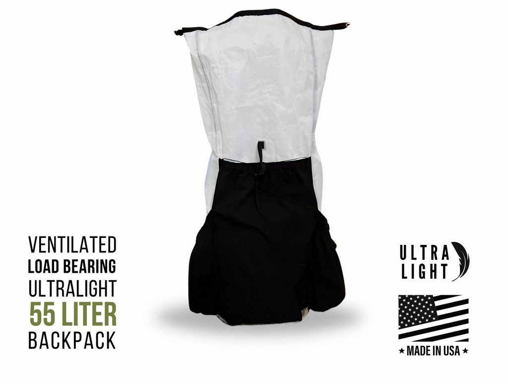 55L Multi-Day UL Framed Backpack with Mega-Pockets