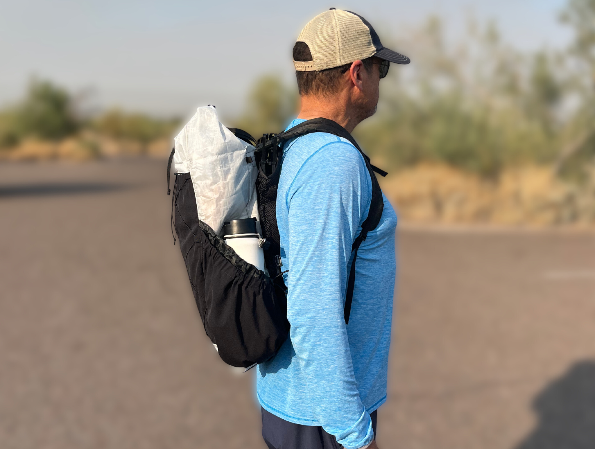 25L Dayhike UL Framed Backpack with Mega-Pockets