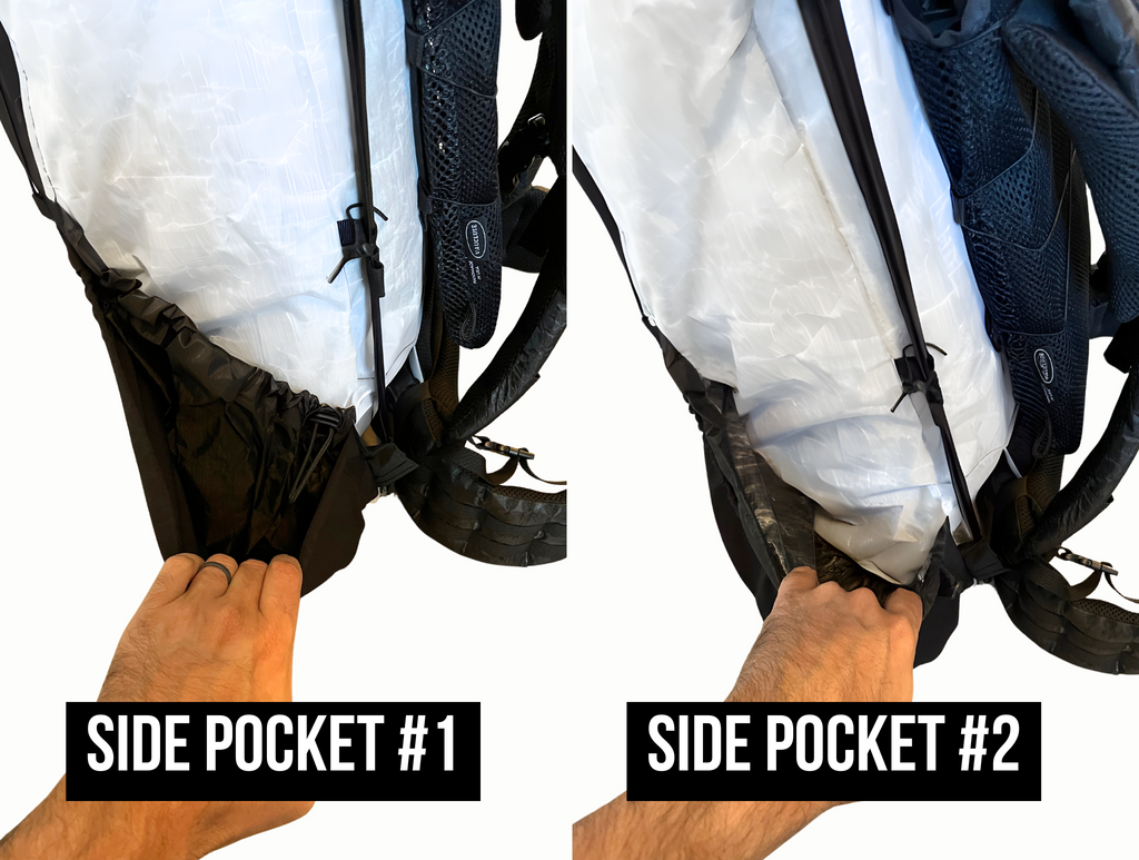 55L Multi-Day UL Framed Backpack with Mega-Pockets