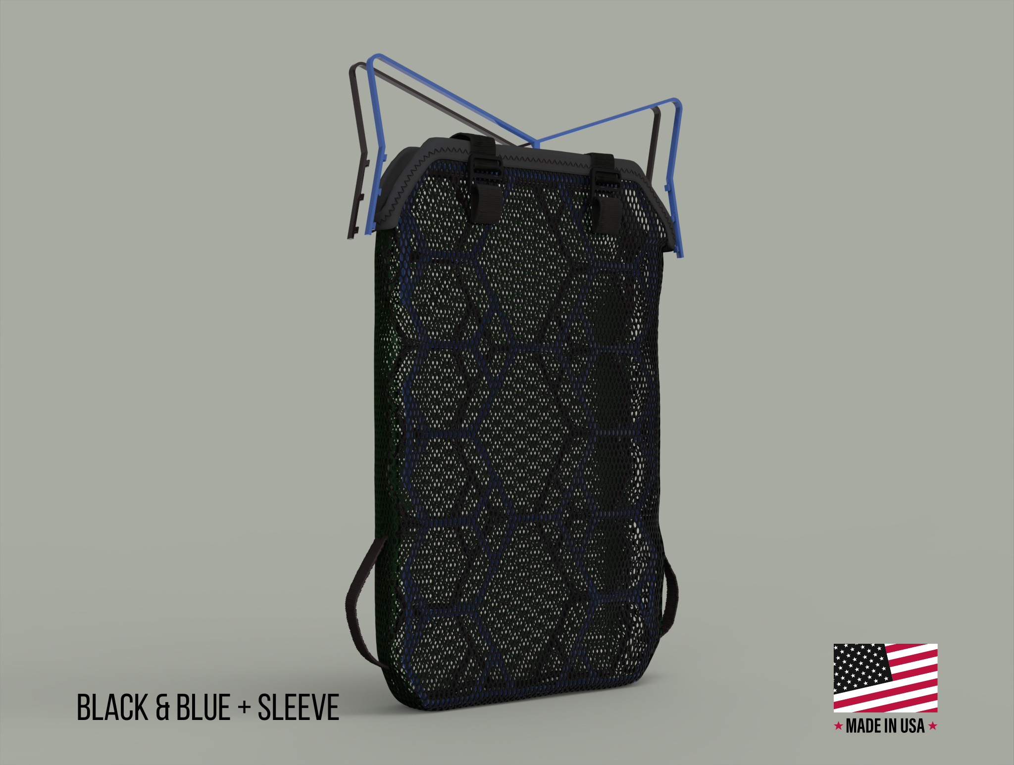 Ultralight Backpack Ventilation Frame & Sleeve - Two-Tone