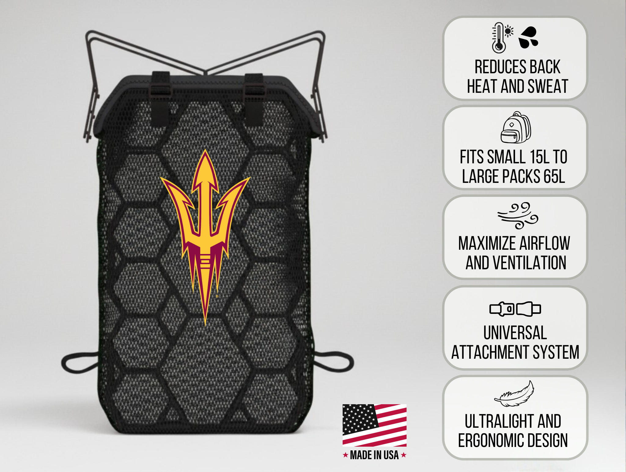 Arizona State Backpack Ventilation Frame UL2