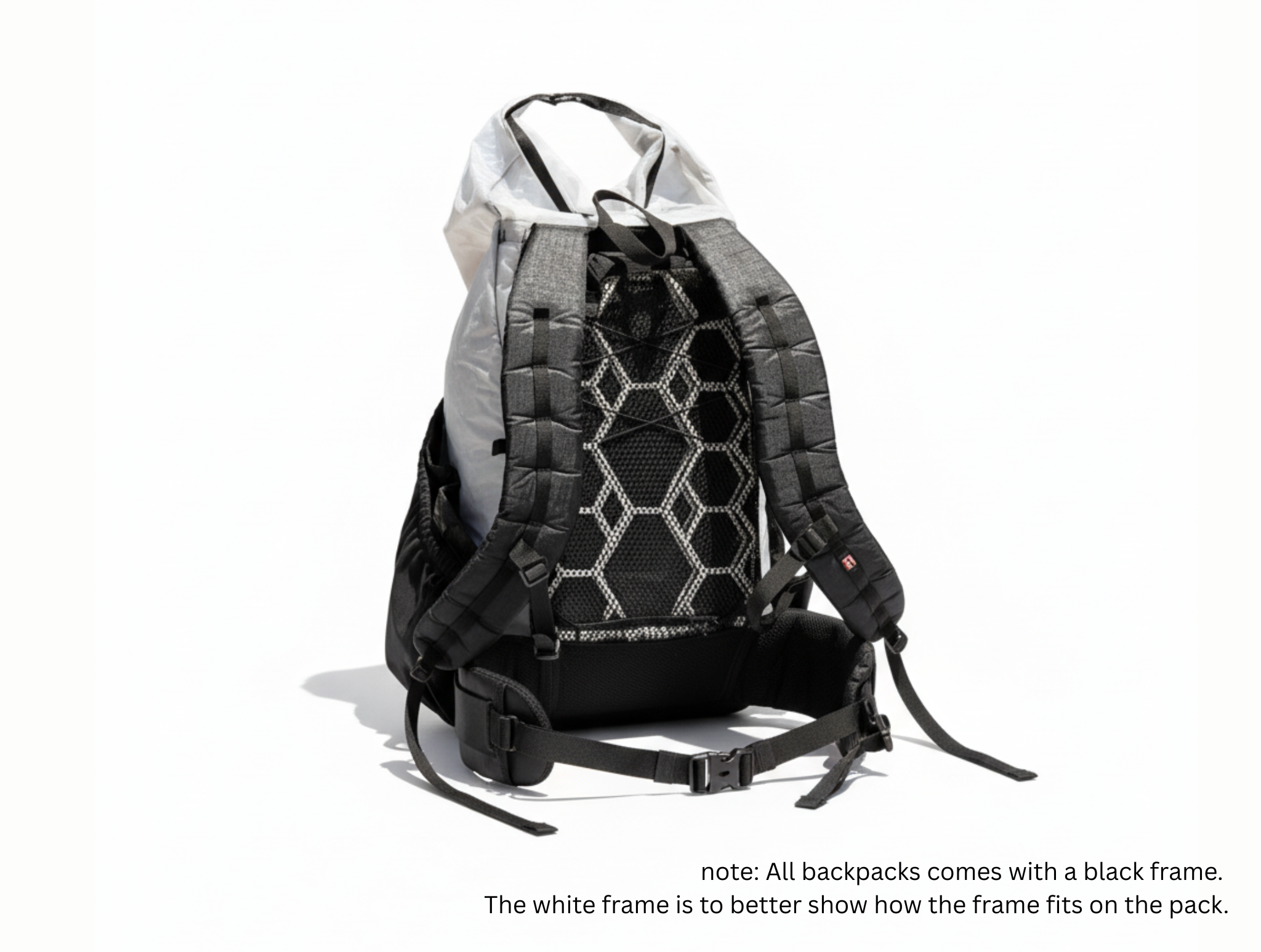 38L Overnight Ultralight Framed Backpack with Mega Pockets