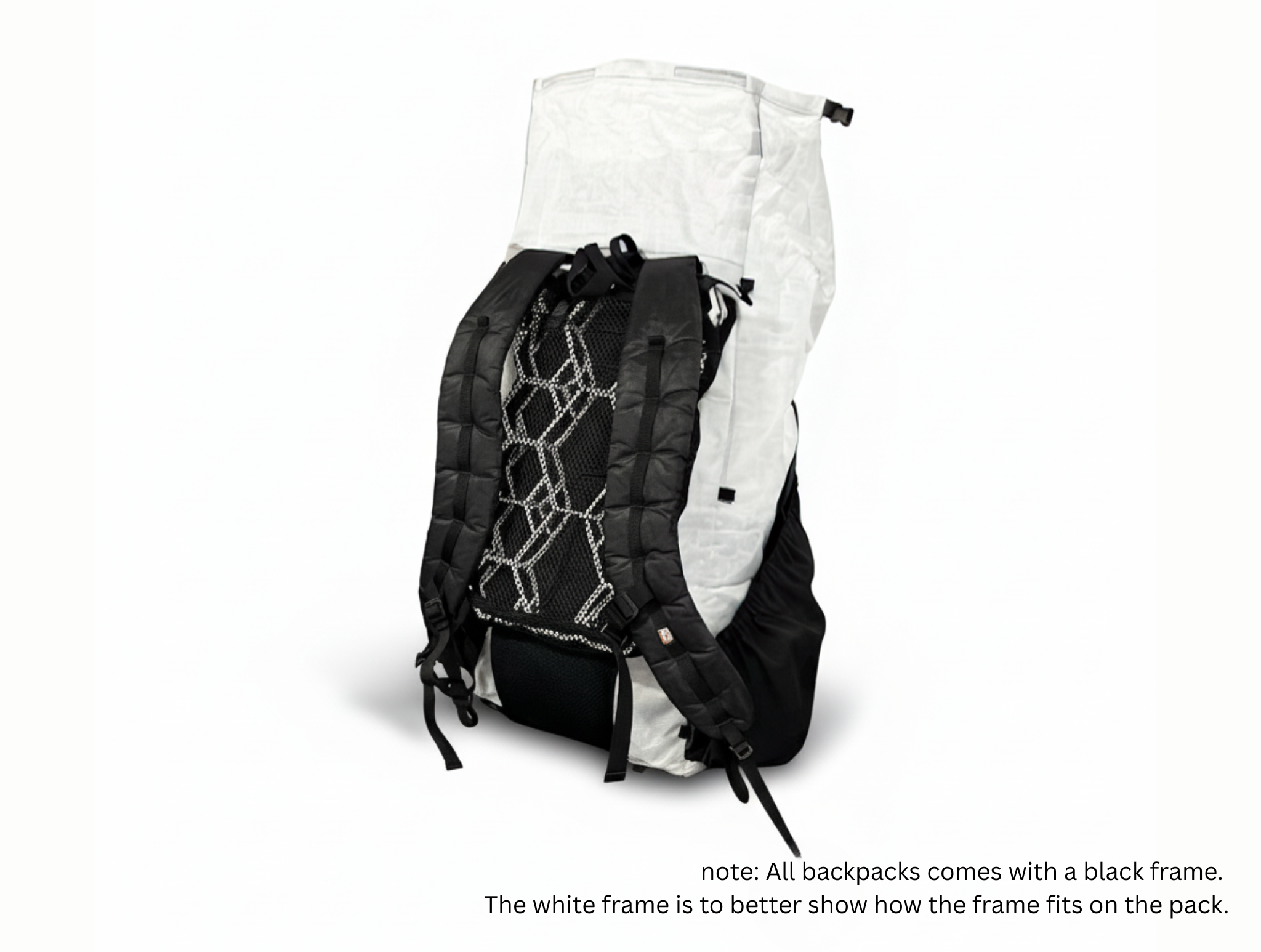 38L Overnight Ultralight Framed Backpack with Mega Pockets