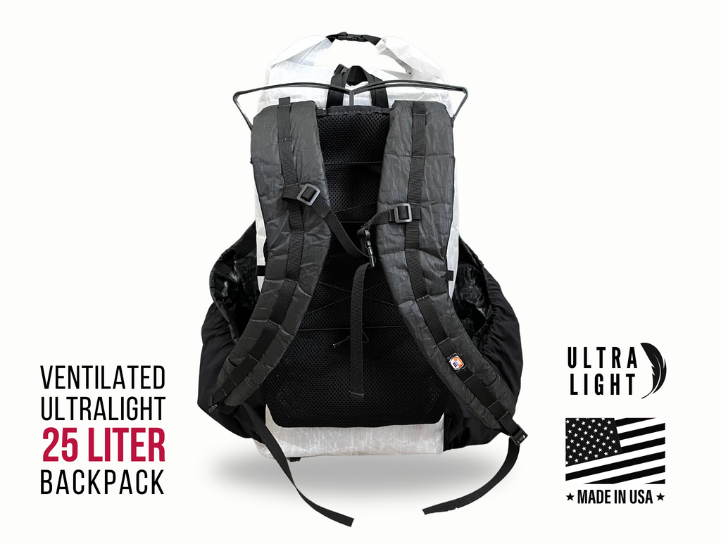 25L Dayhike UL Framed Backpack with Mega-Pockets