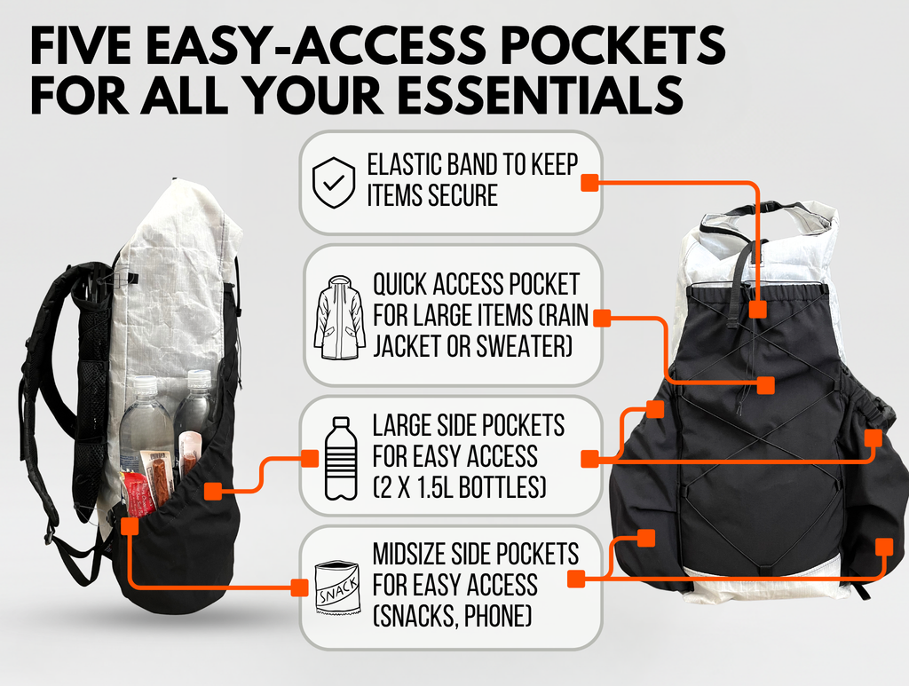 25L Dyneema Pack + UL3 Frame