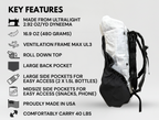 25L Dyneema Pack + UL3 Frame