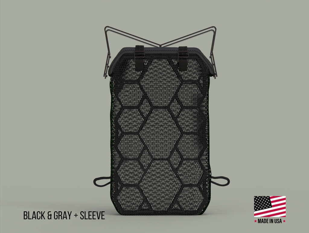 Ultralight Backpack Ventilation Frame & Sleeve - Two-Tone