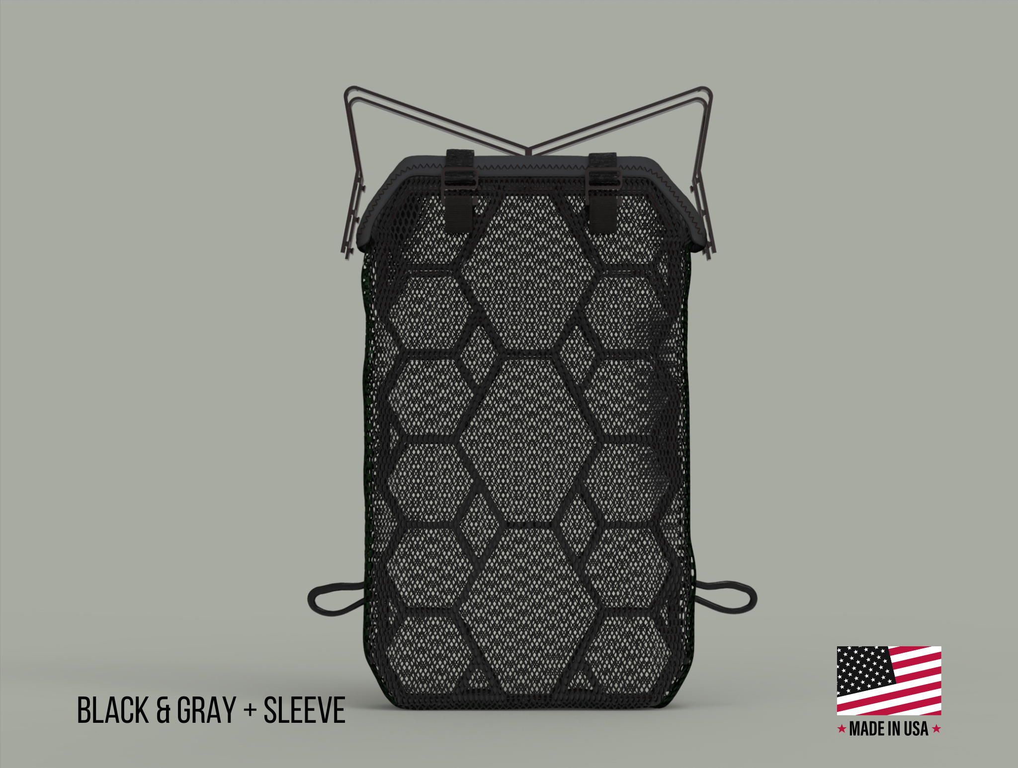 Ultralight Backpack Ventilation Frame & Sleeve - Two-Tone