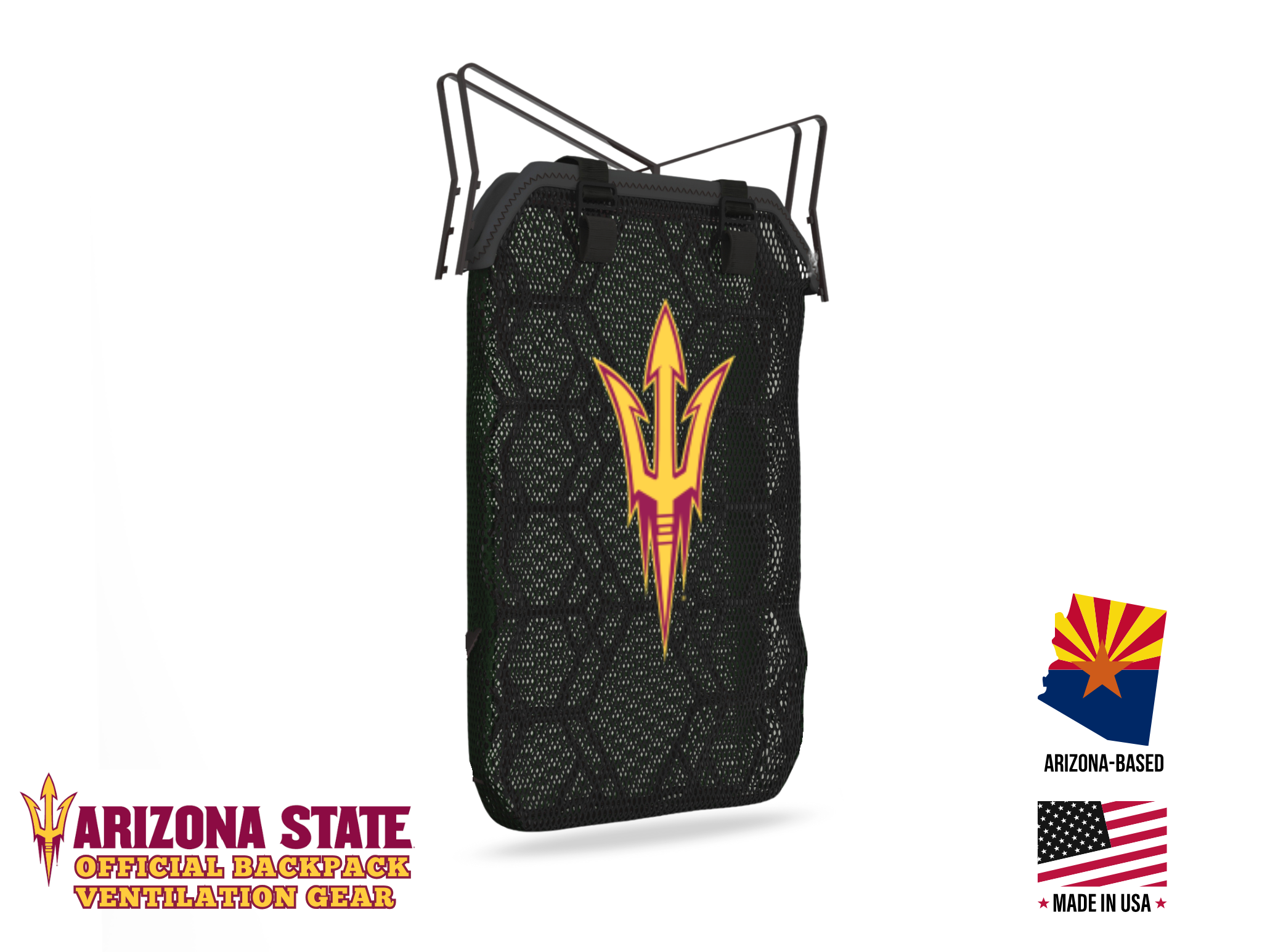 Arizona State University Backpack Ventilation Frame & Sleeve