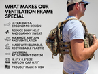 Plate Carrier Body Vest Ventilation Frame