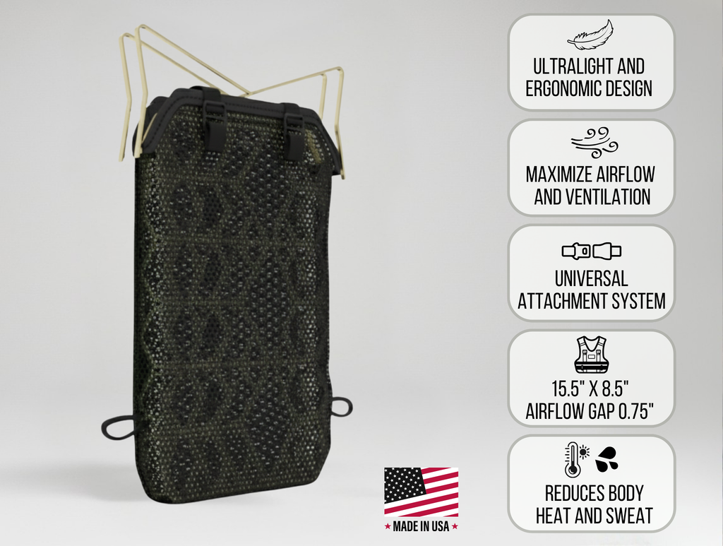 Plate Carrier Body Vest Ventilation Frame