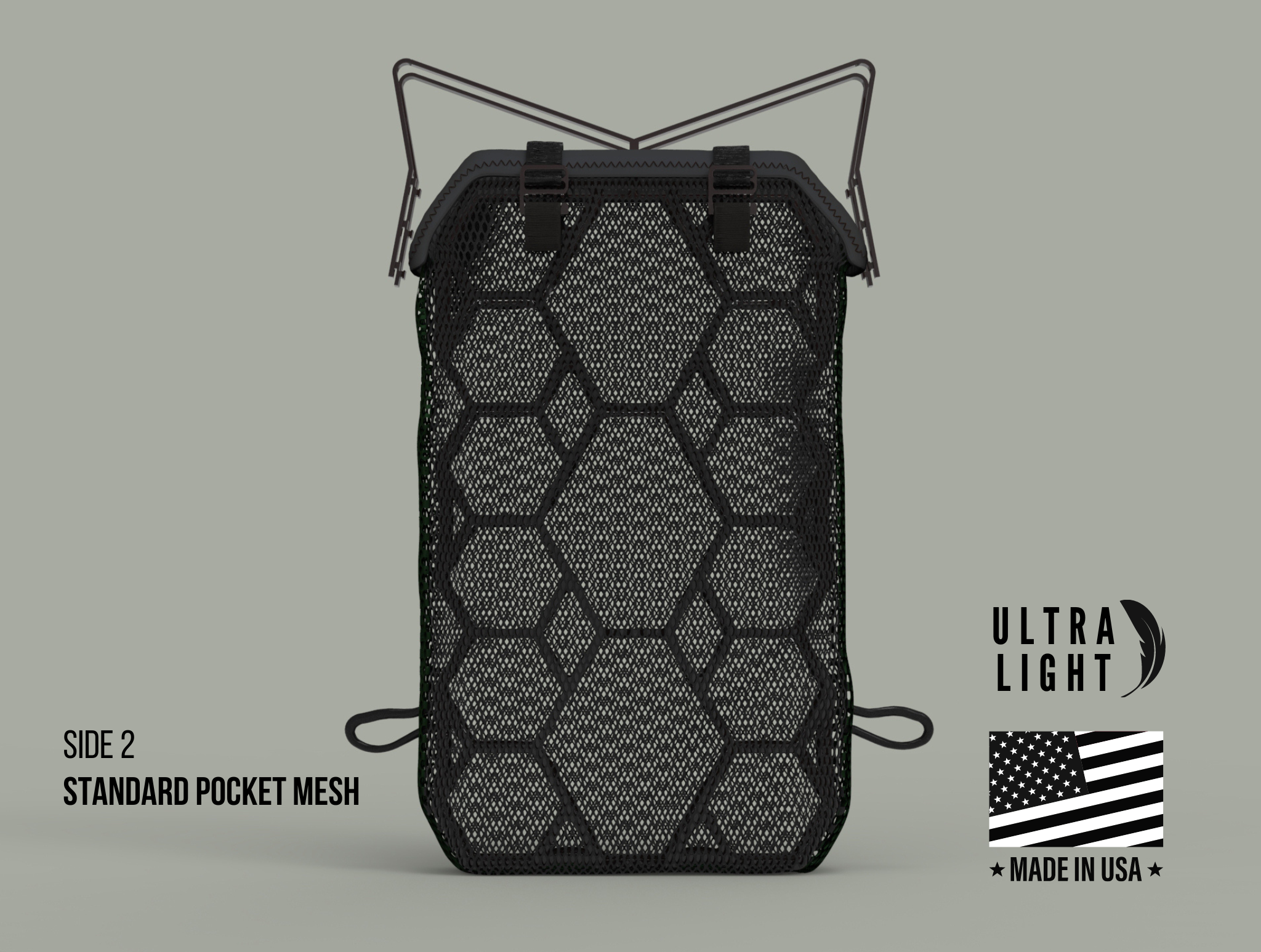 Ultralight Backpack Ventilation Frame & Sleeve