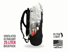 Load image into Gallery viewer, 25L Dyneema Pack with Ventilation Frame
