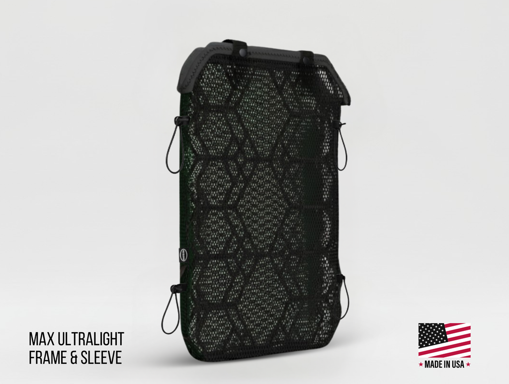 Max Ultralight Backpack Ventilation Frame + Sleeve (New)