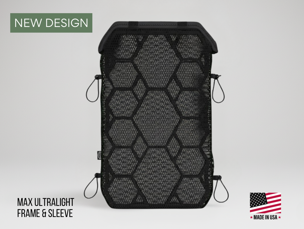 Max Ultralight Backpack Ventilation Frame + Sleeve (New)
