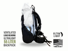 Load image into Gallery viewer, 55L Dyneema Load-Bearing Pack with Ventilation Frame
