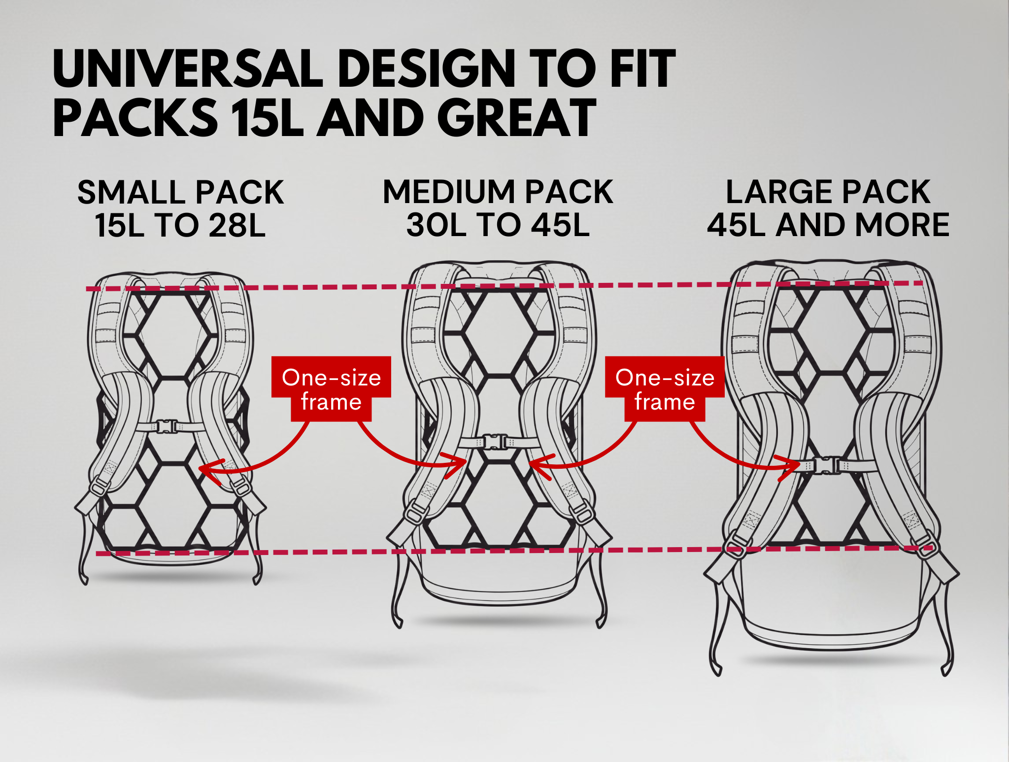 2-Tone Backpack Ventilation Frame UL2