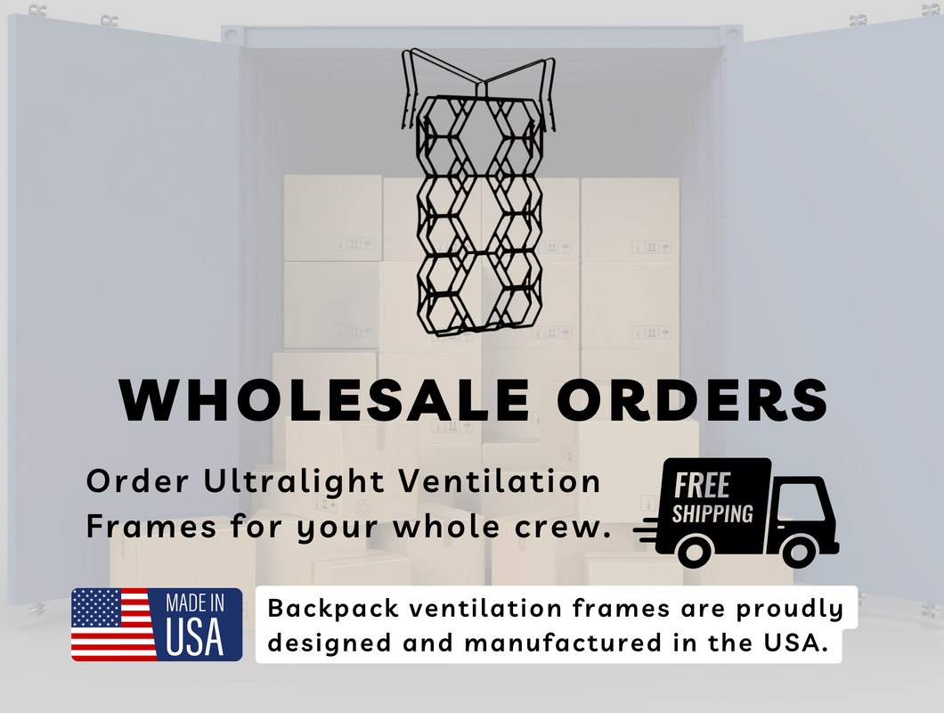 Wholesale Order - Ultralight Ventilation Backpack Frame
