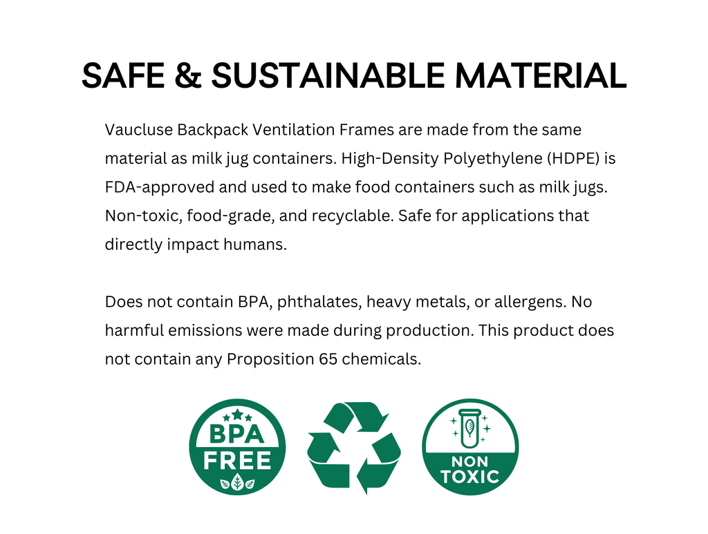 Ultralight Backpack Ventilation Frame